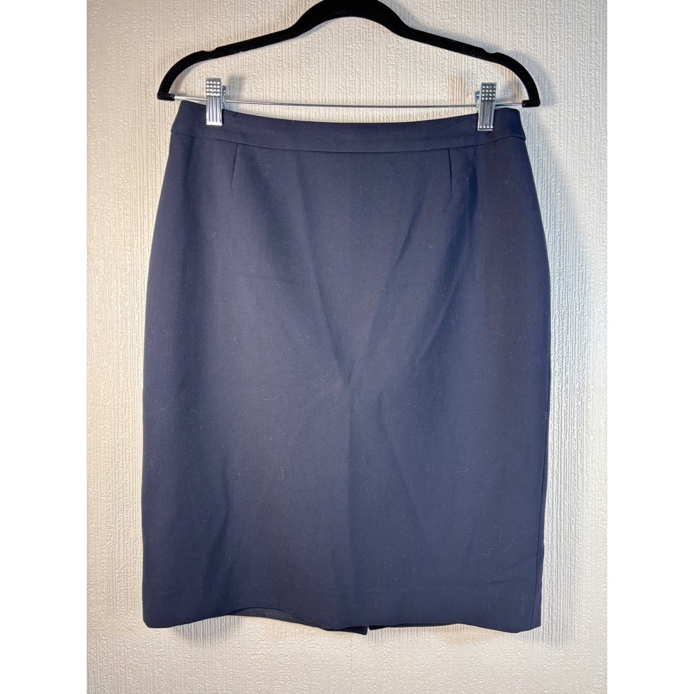 Boss Pencil Skirt Navy Blue Size 8